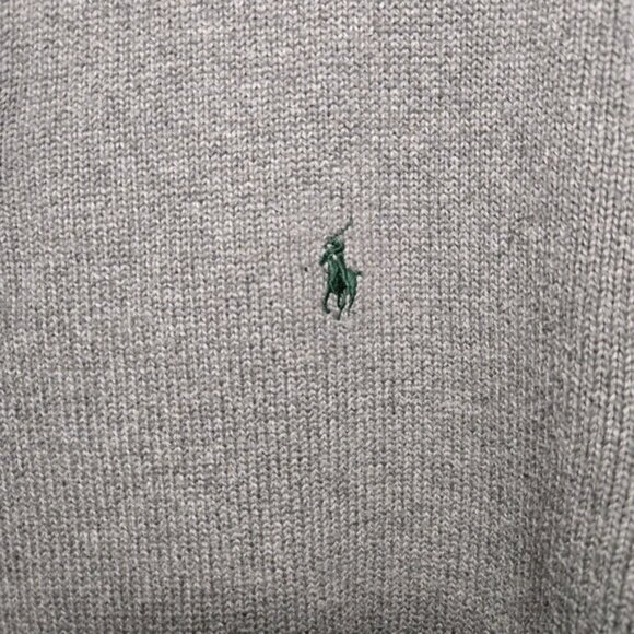 Polo by Ralph Lauren Gray Men's Button Sweater ~ Size XLarge - Picture 3 of 6